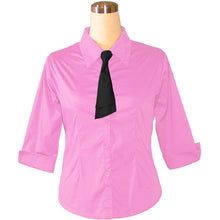 Women's 3/4 Sleeve  Dress Shirt